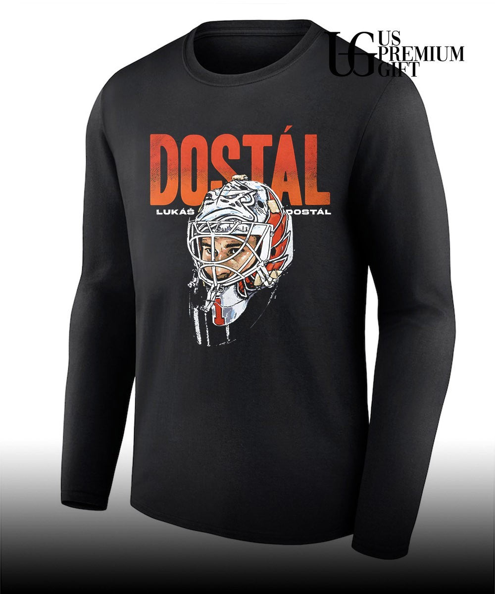 Lukas Dostal Anaheim Ducks Hockey mask T-shirt