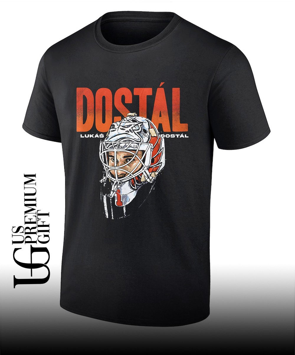Lukas Dostal Anaheim Ducks Hockey mask T-shirt
