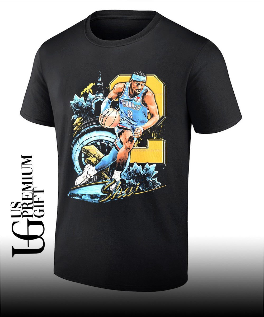 MVP back to back 2026 Shai Gilgeous-Alexander big head OKC Thunder basketball signature shirt