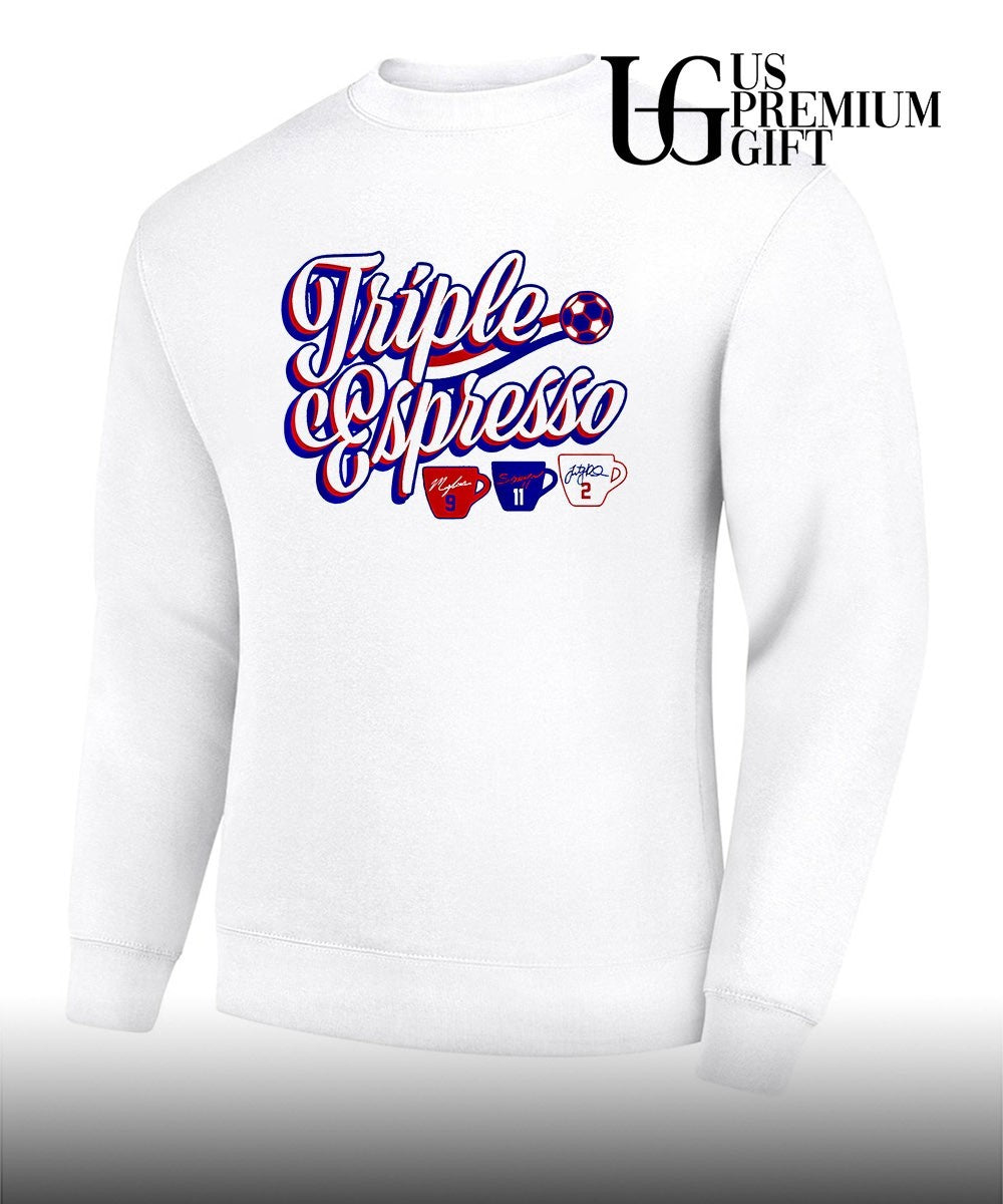 Mallory Swanson Trinity Rodman and Sophia Wilson Triple Espresso shirt