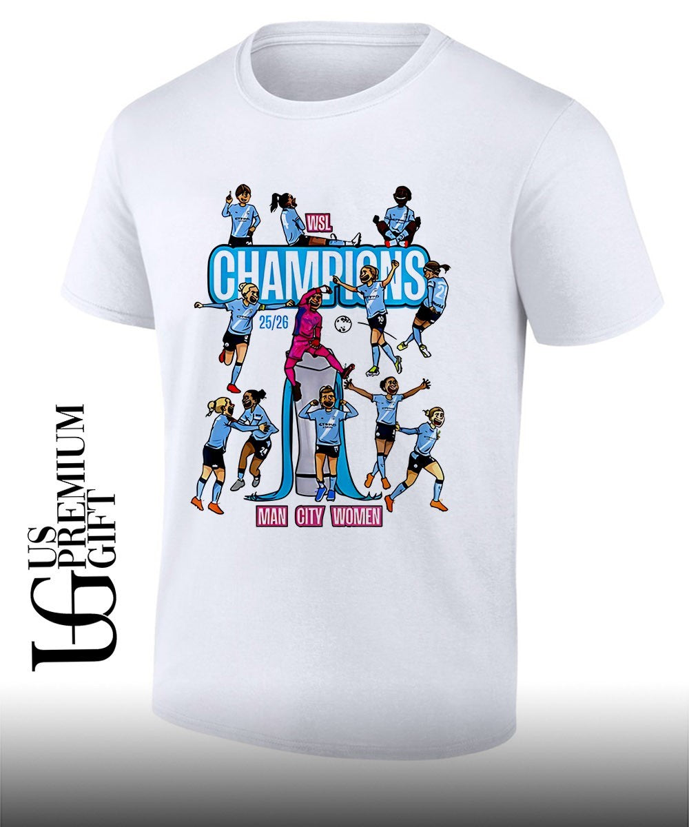 Manchester City FC Man City Women Double Winners 2025-2026 shirt