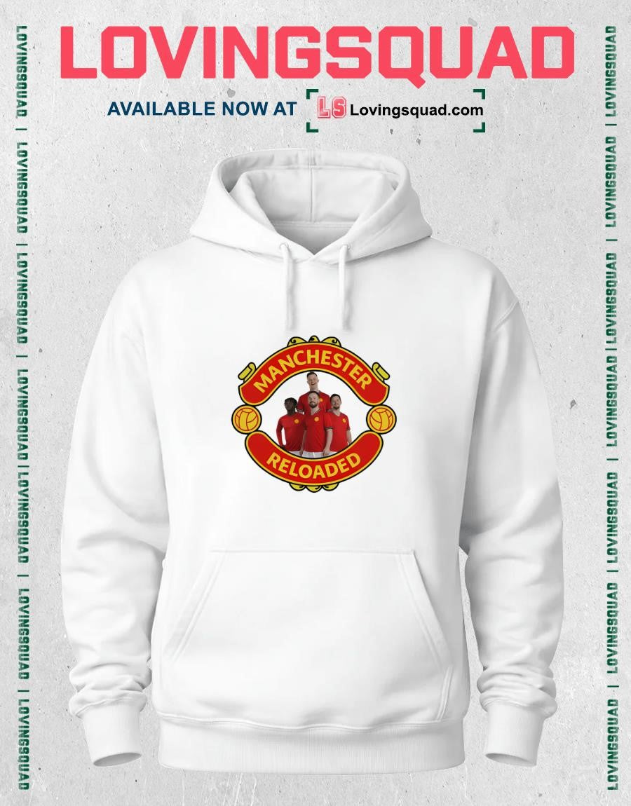 Manchester Reloaded Funny Soccer Fan Graphic Shirt