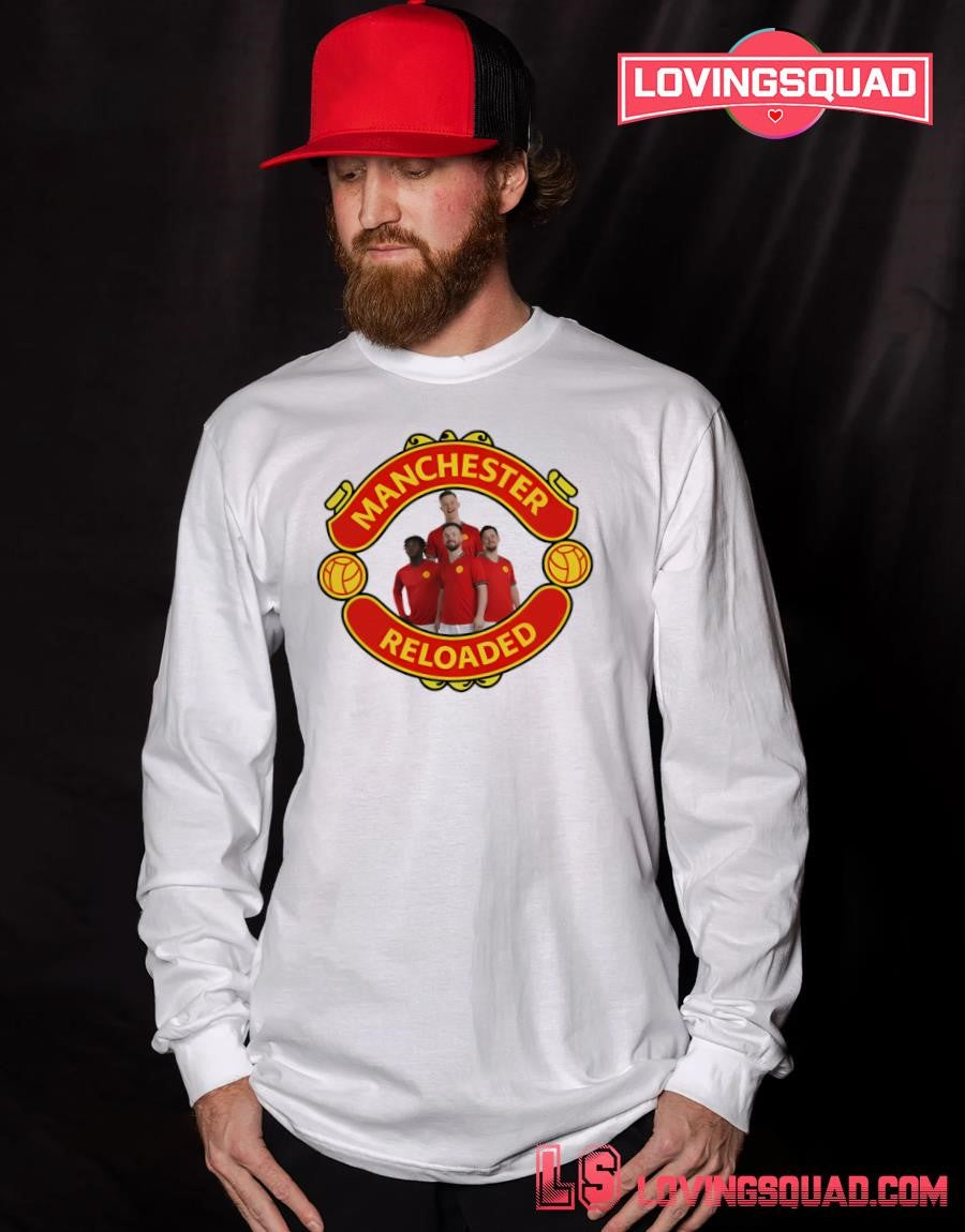 Manchester Reloaded Funny Soccer Fan Graphic Shirt