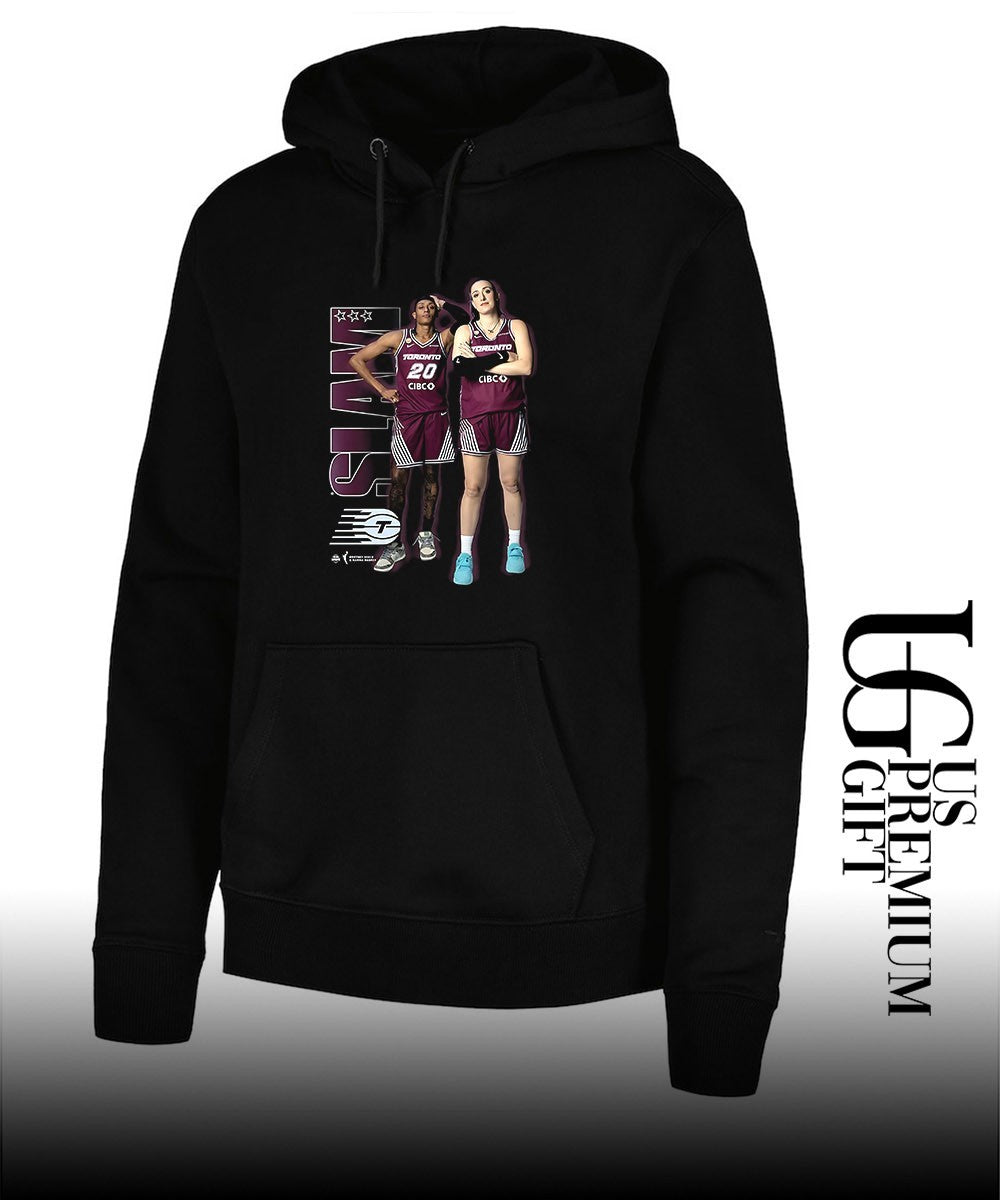 Marina Mabrey and Brittney Sykes Toronto Tempo Slam poster shirt