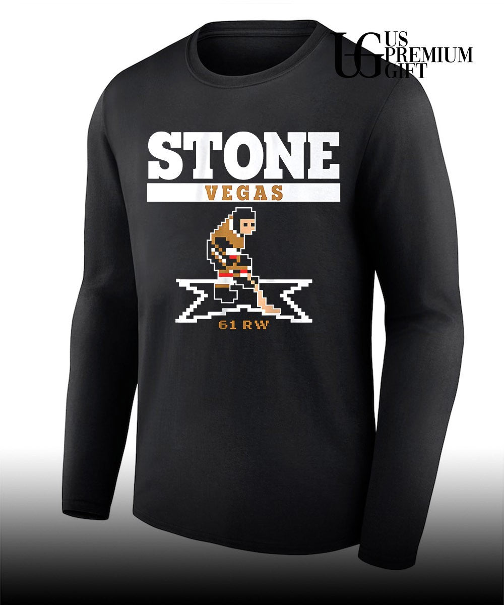 Mark Stone Vegas Golden Knight hockey 8 bit shirt