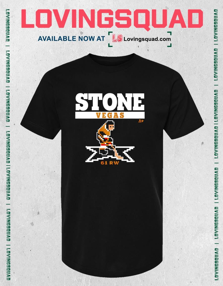 Mark Stone Vegas Golden Knights Retro Hockey Shirt