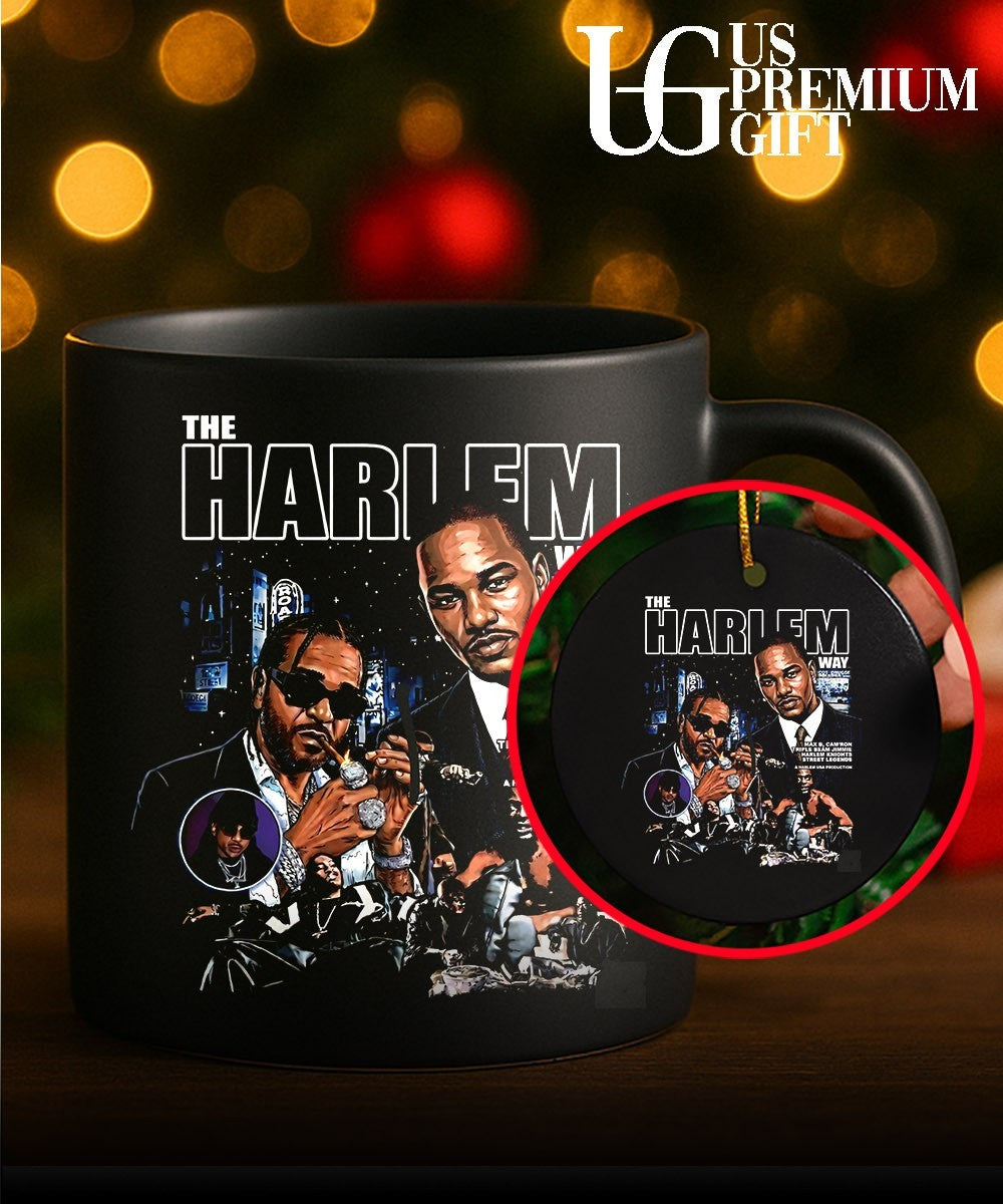 Max B Cam_ron Triple Beam Jimmie Harlem Knights street legends culture 2026 Harlem Way USA production graphic illustration shirt