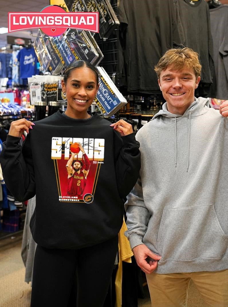 Max Strus Cleveland Cavaliers Premiere signature shirt