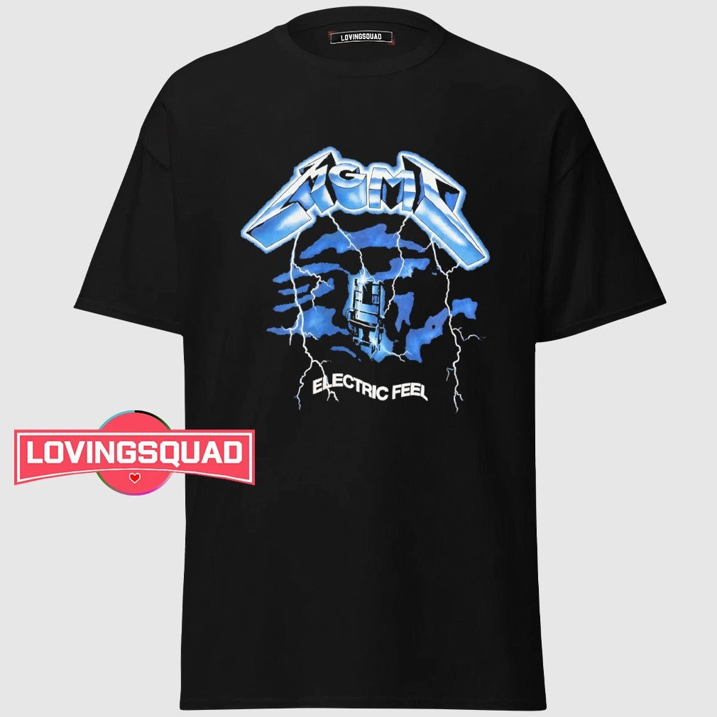 Metallica Ride The Lightning electric feel shirt