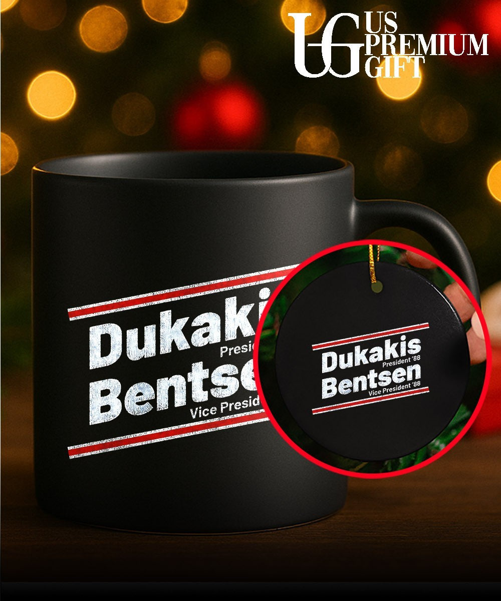 Michael Dukakis president ’88 and vice president Lloyd Bentsen shirt