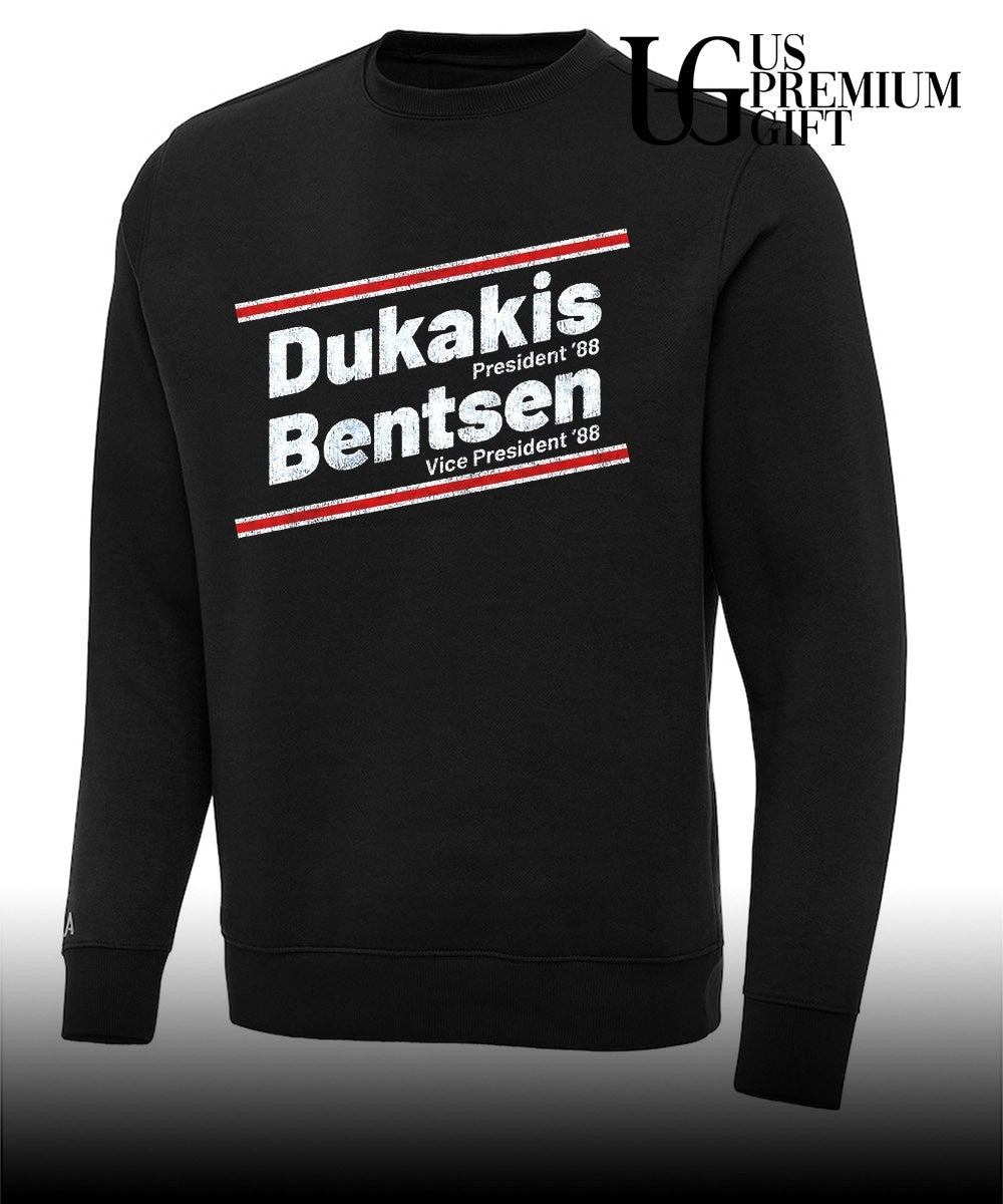 Michael Dukakis president ’88 and vice president Lloyd Bentsen shirt