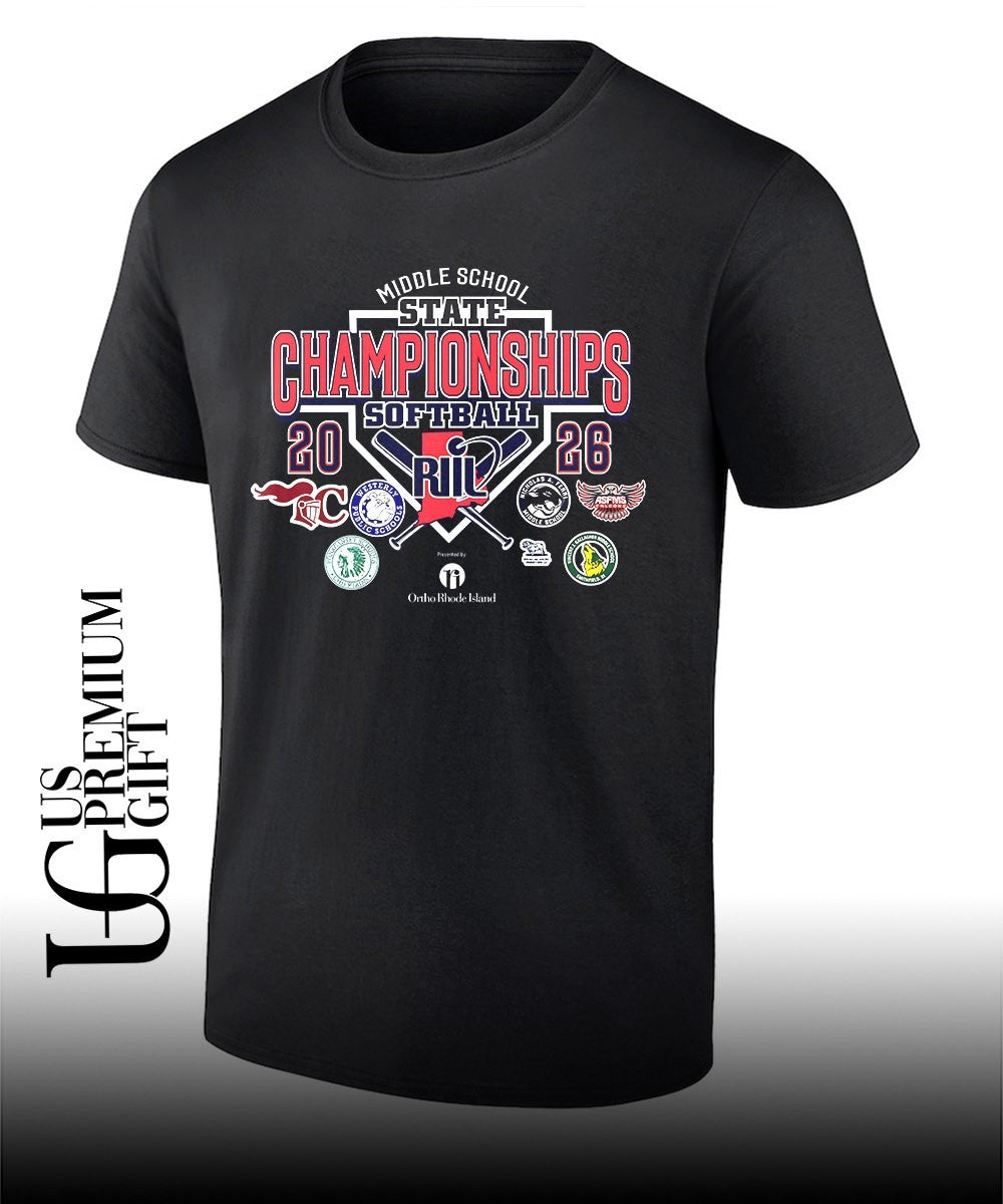 Middle School Softball State Championships RIIL 2026 shirt