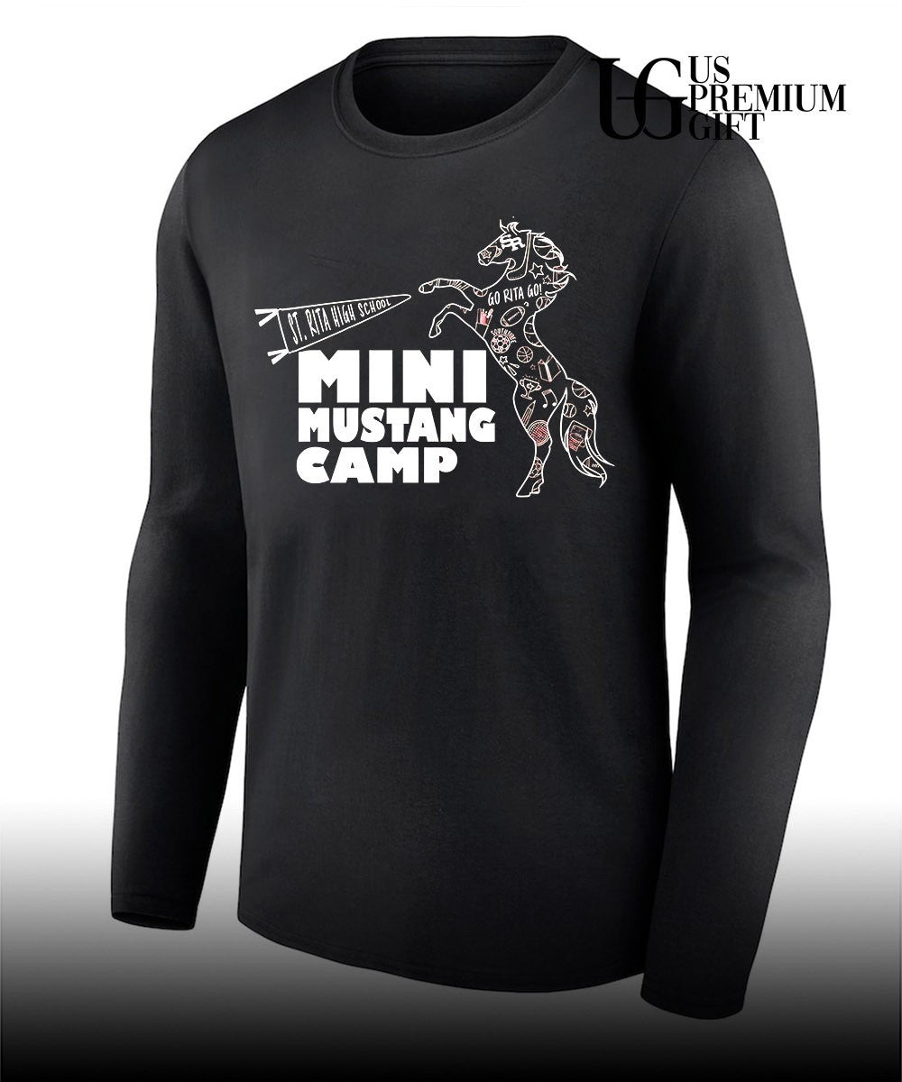 Mini Mustang Camp St. Rita High School shirt