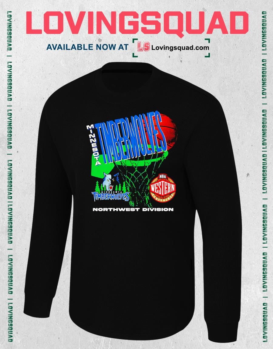 Minnesota Timberwolves Northwest Division NBA Western shirt