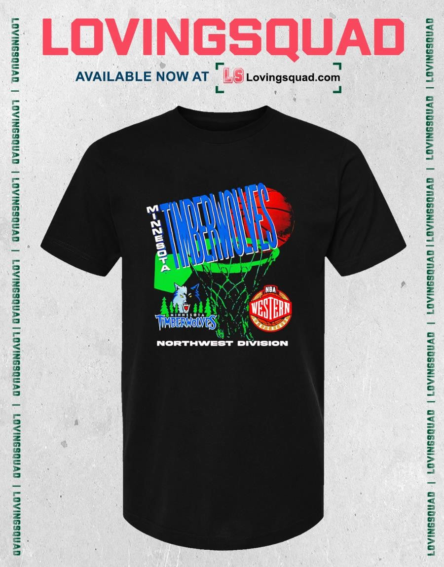 Minnesota Timberwolves Northwest Division NBA Western shirt
