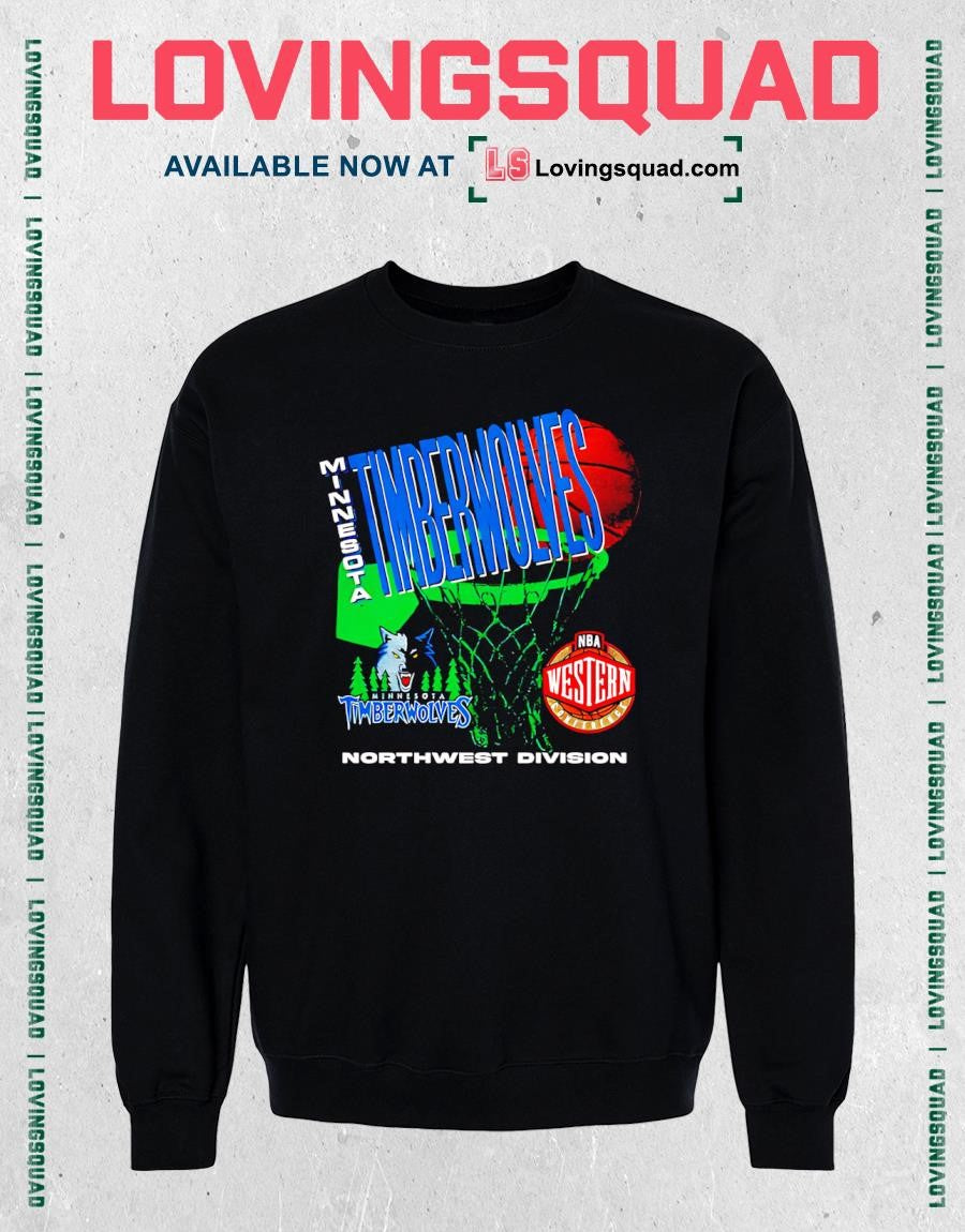 Minnesota Timberwolves Northwest Division NBA Western shirt