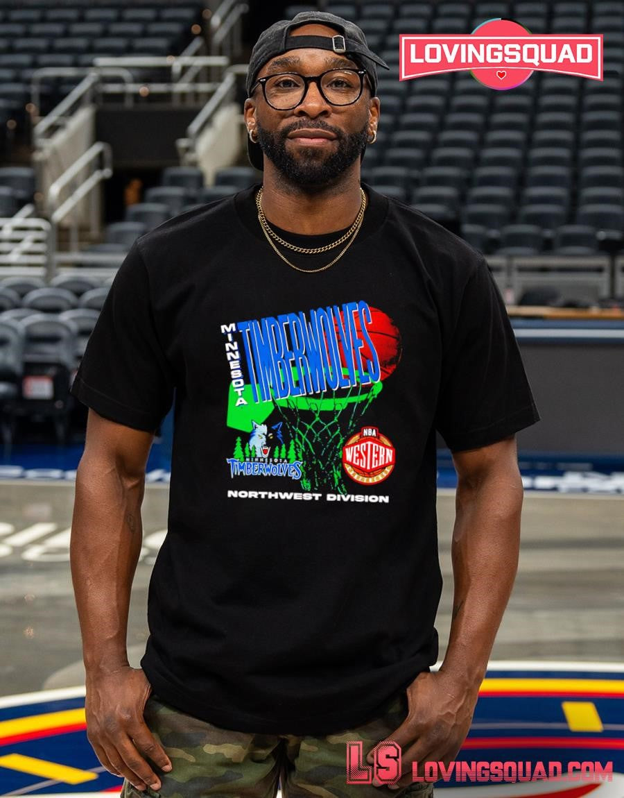 Minnesota Timberwolves Northwest Division NBA Western shirt