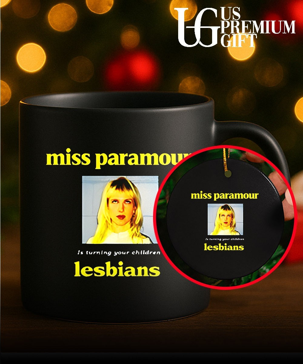 Miss Paramour is turning your children lesbians shirt