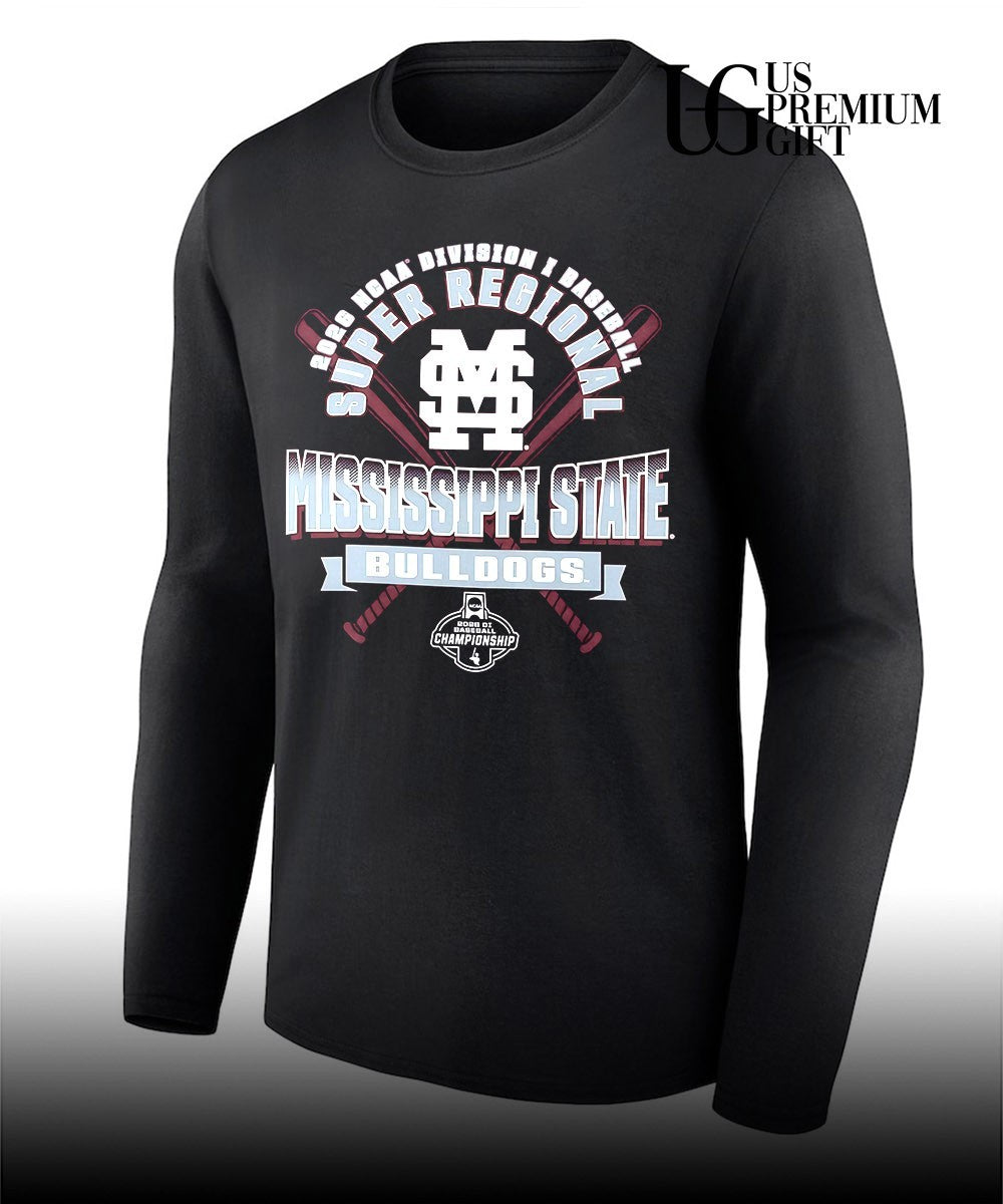 Mississippi State Bulldogs 2026 NCAA Division I Baseball Super Regional shirt