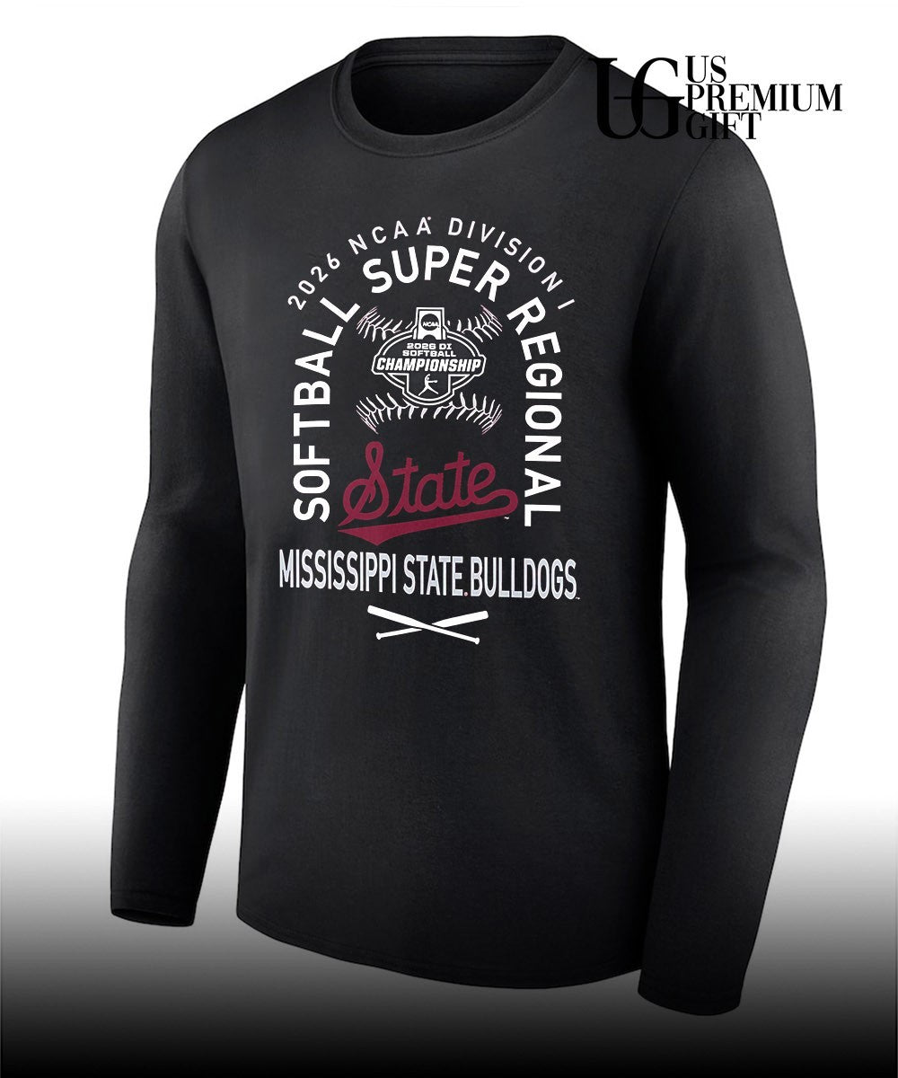 Mississippi State Bulldogs NCAA Division I NCAA Softball Super Regional 2026 shirt