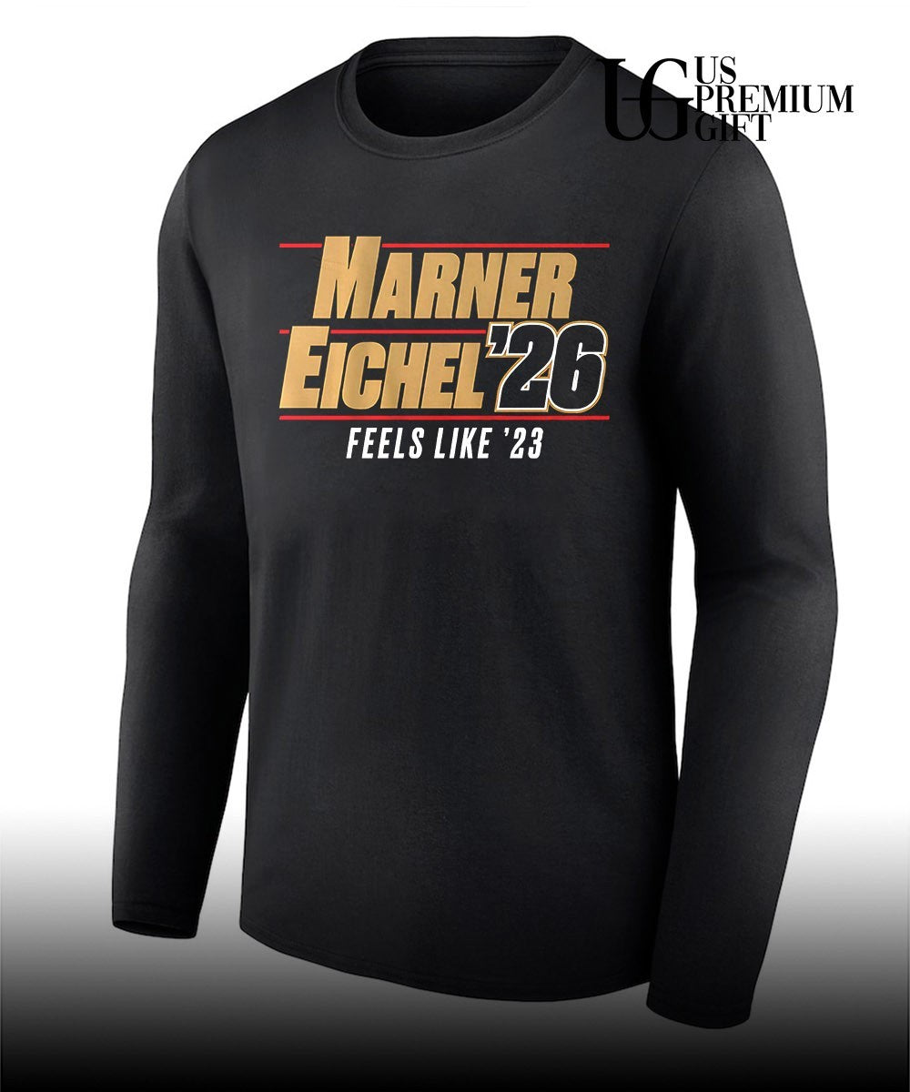 Mitch Marner Jack Eichel Vegas Golden Knights NHL Marner Eichel 26′ Feels Like 23′ shirt