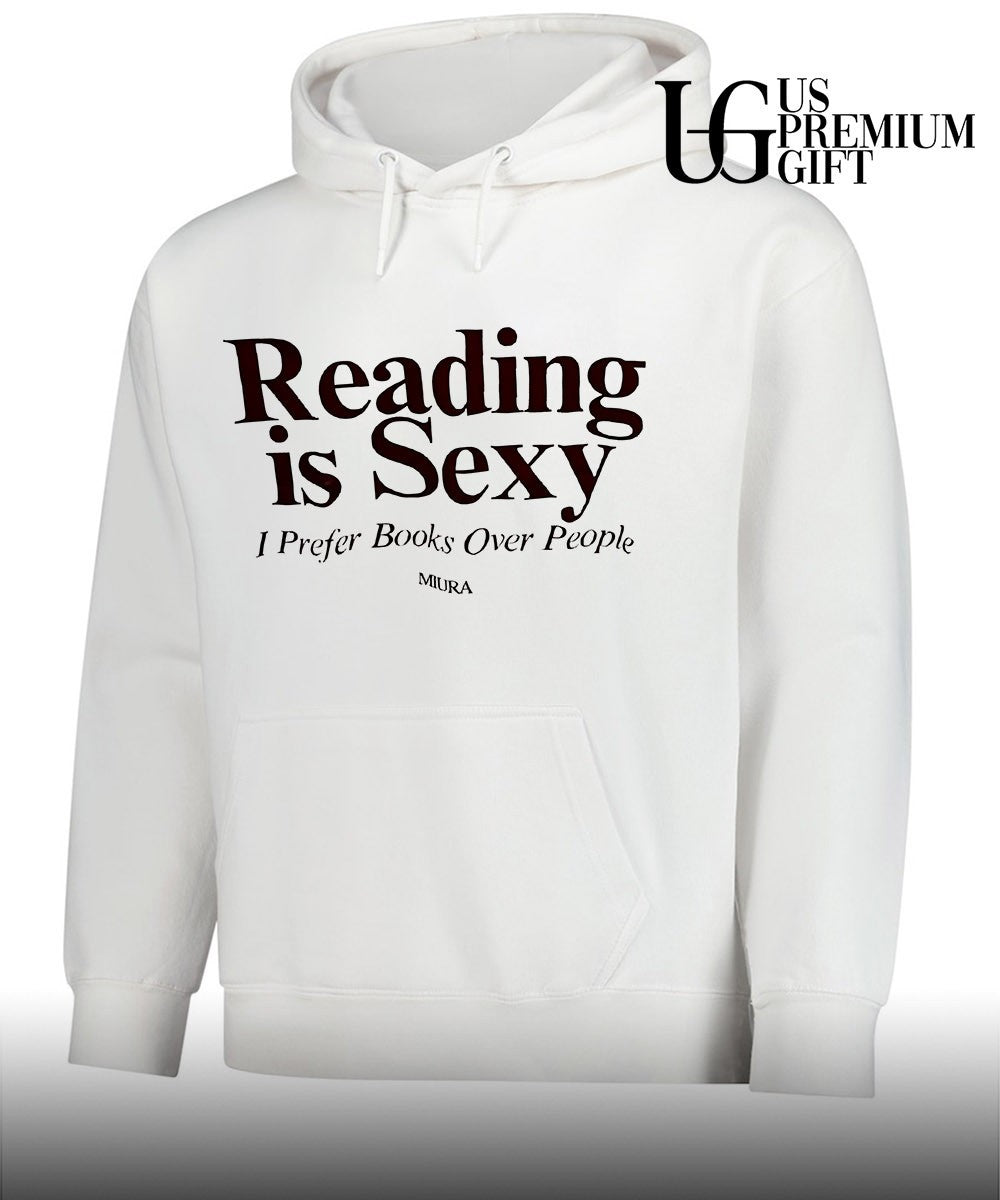 Miura Reading is sexy I Prefer Books over People shirt