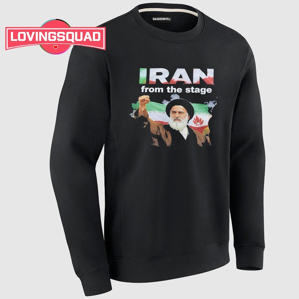 Mojtaba Khamenei Iran from the stage shirt