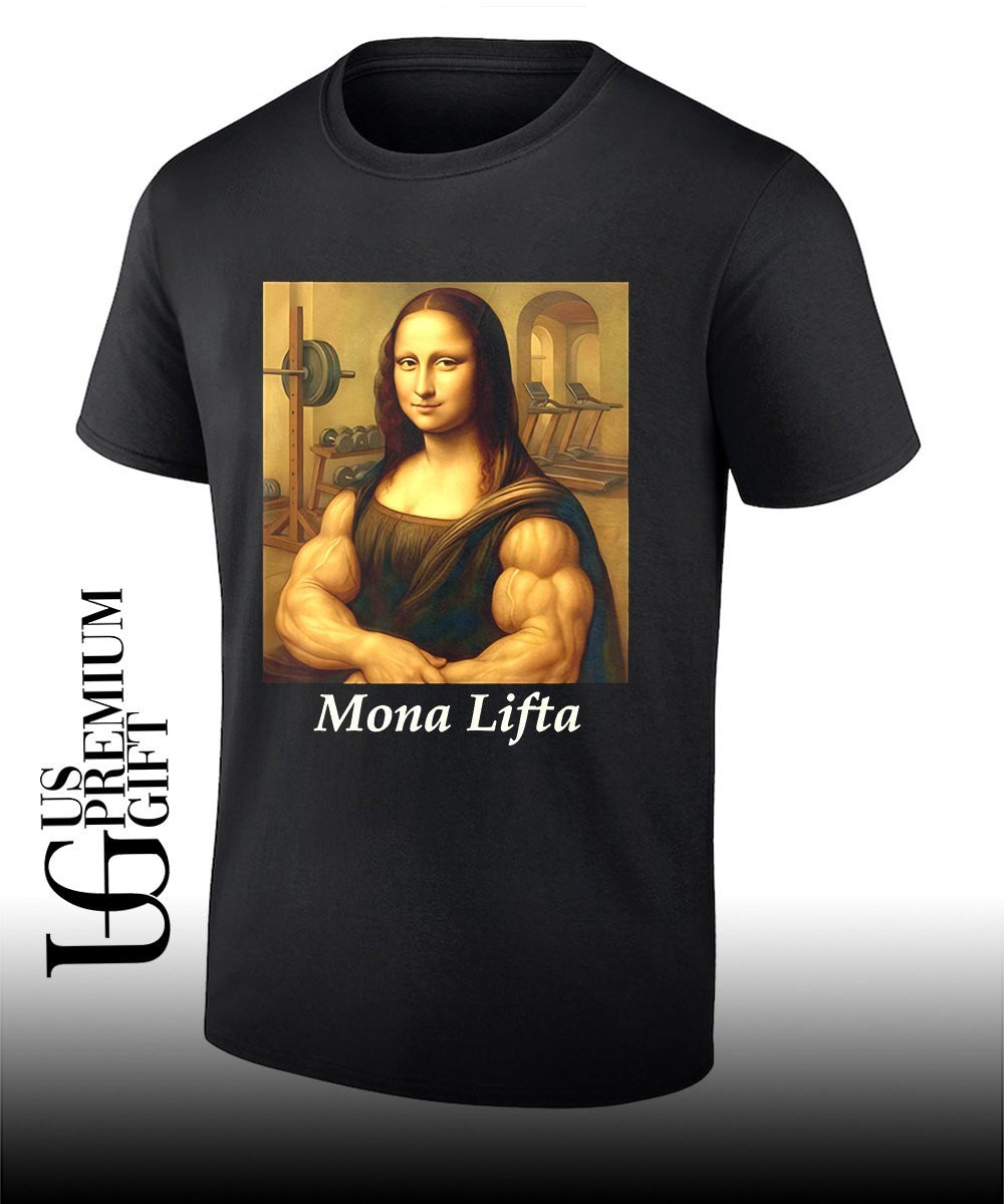 Mona Lifta Mona Lisa meme shirt