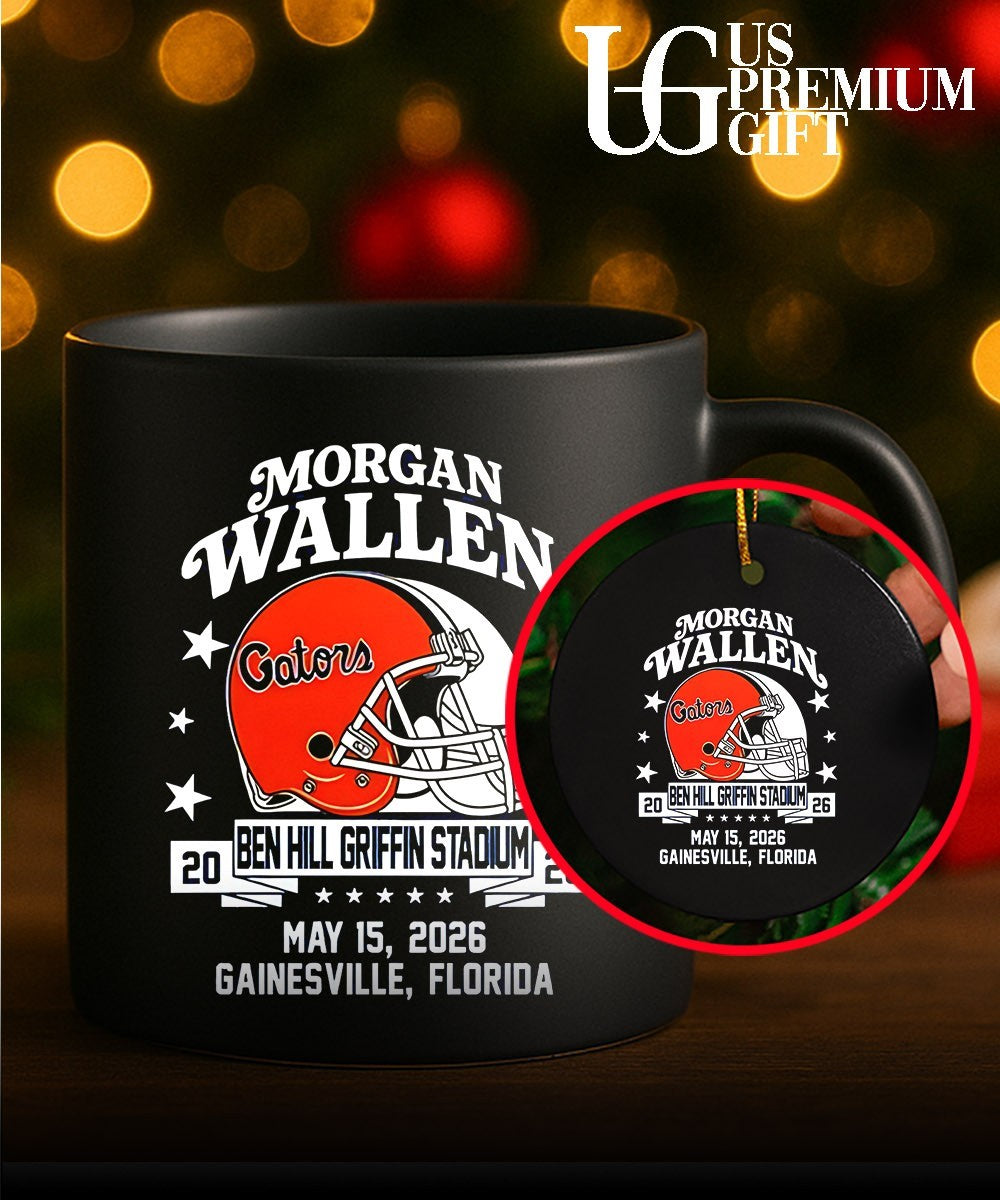 Morgan Wallen x Florida Gators Ben Hill Griffin Stadium 2026 helmet shirt