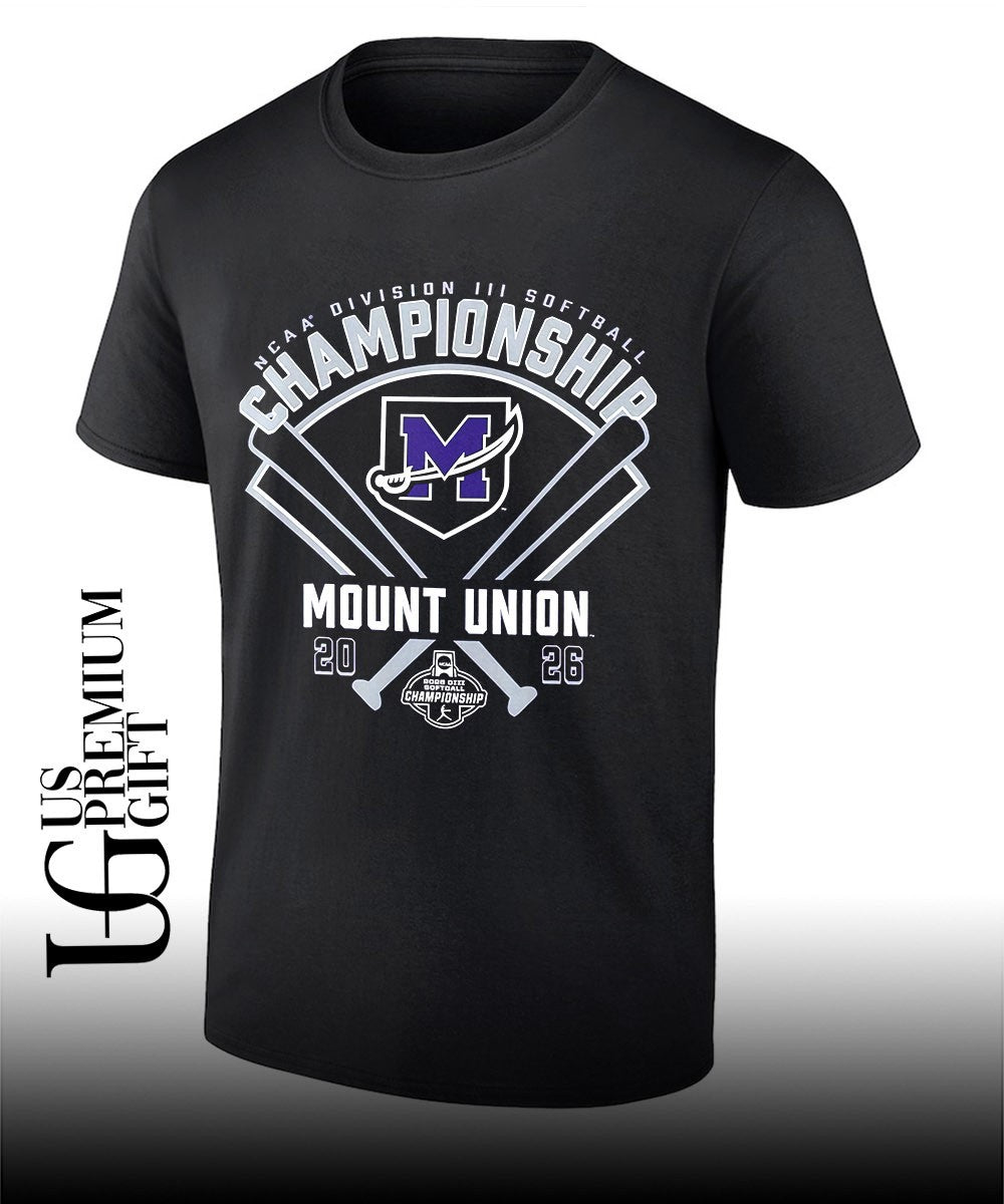 Mount Union Purple Raiders NCAA Division III Softball Championship 2026 shirt