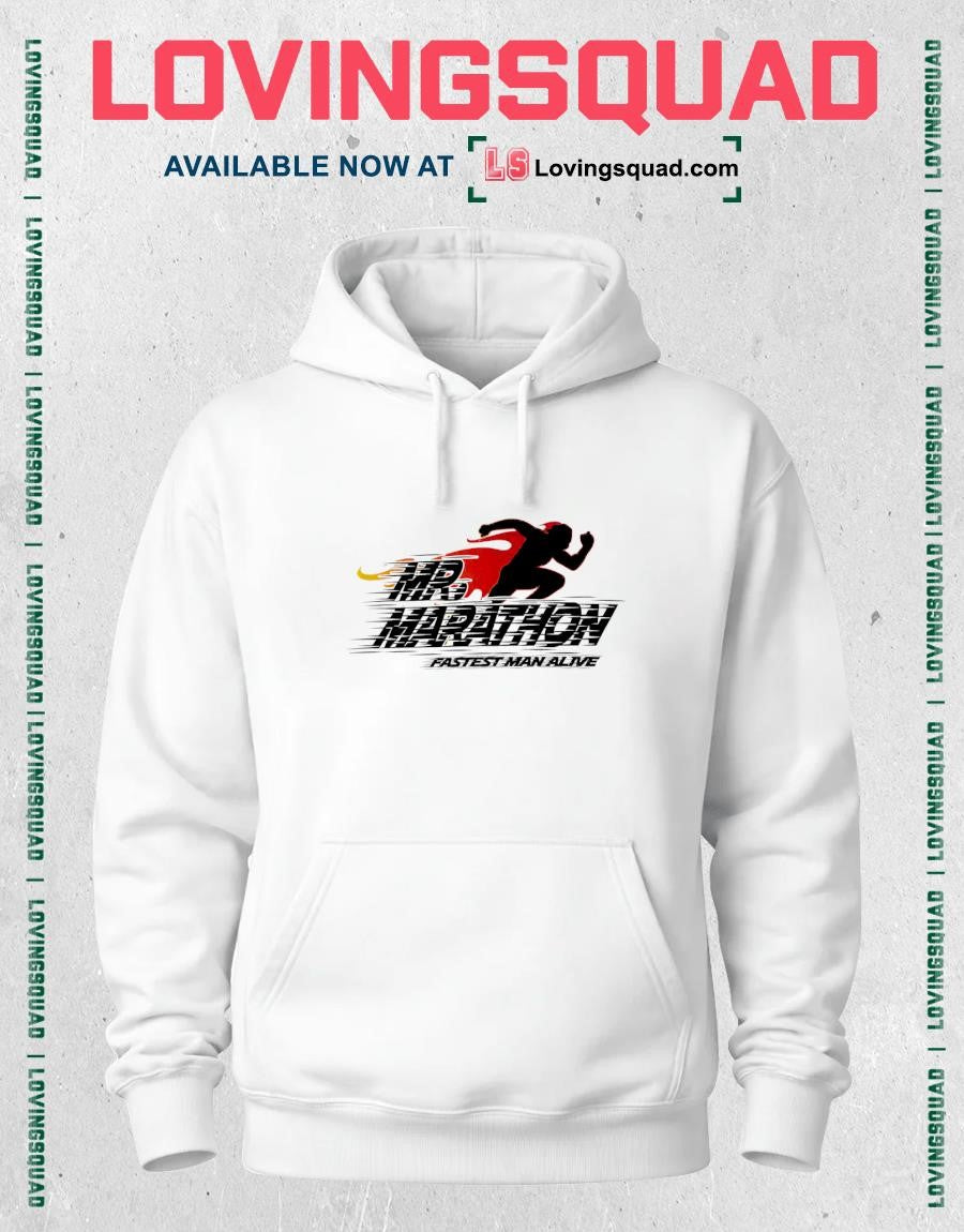 Mr Marathon Fastest Man Alive shirt