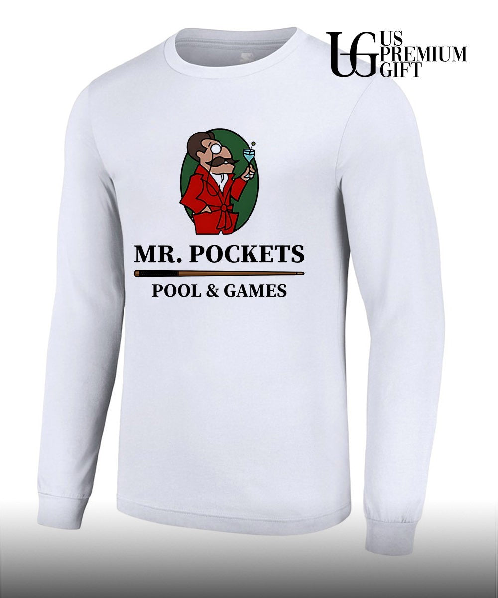 Mr. Pockets Pool and Games shirt