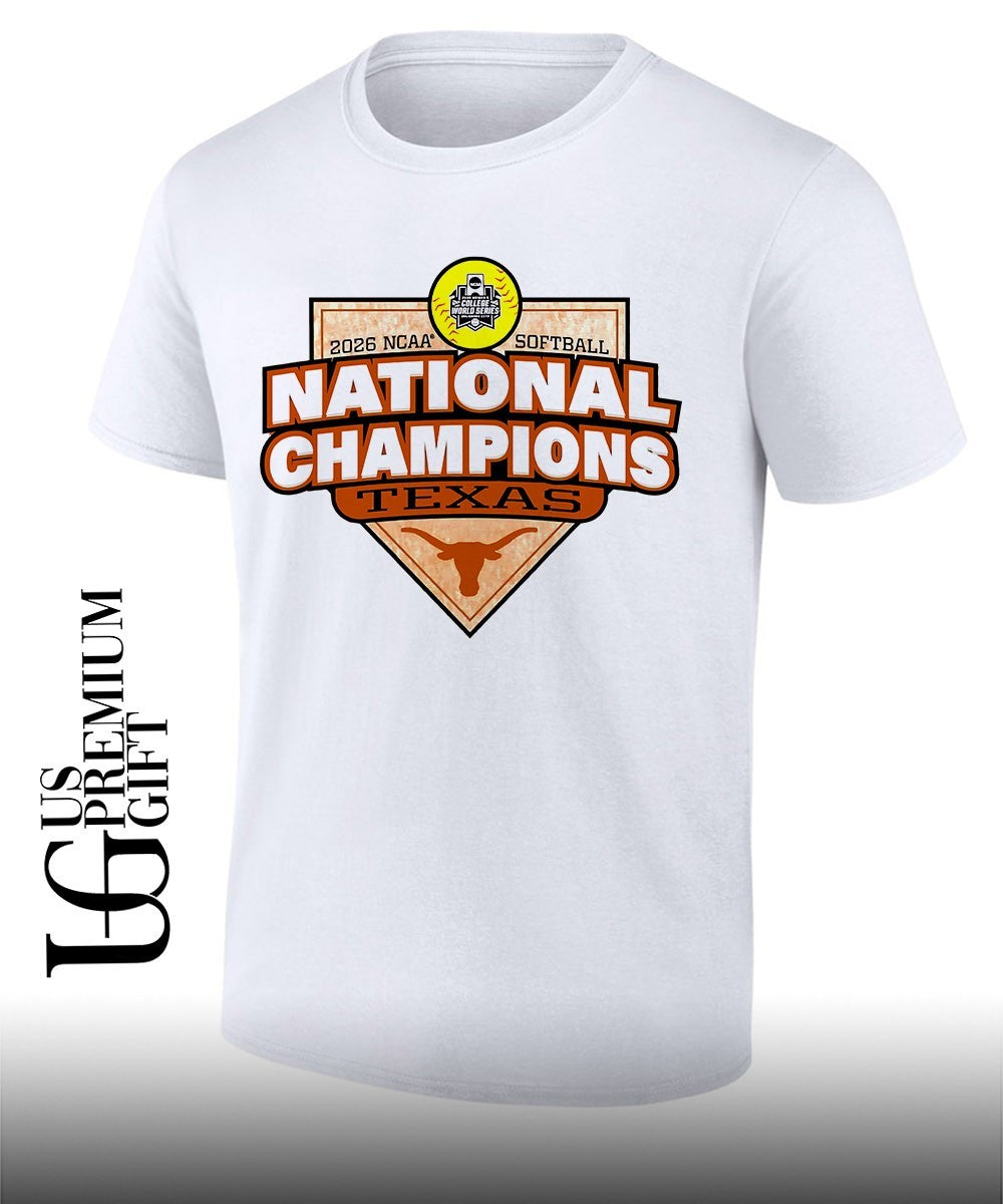 Texas Longhorns 2026 Softball Women’s NCAA Back To Back National Champions shirt