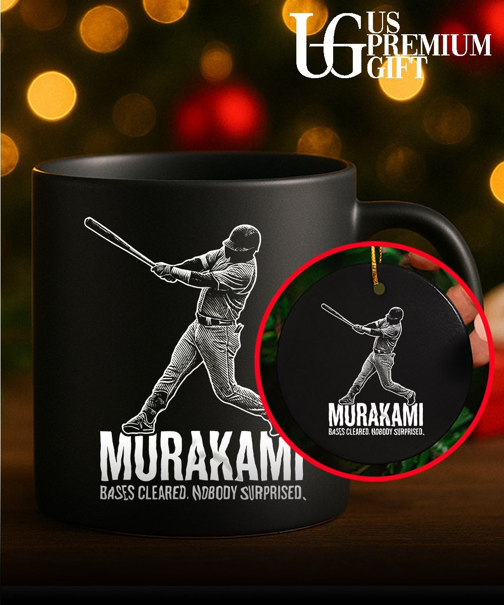 Munetaka Murakami baseball Murakami bases cleared nobody surprised shirt