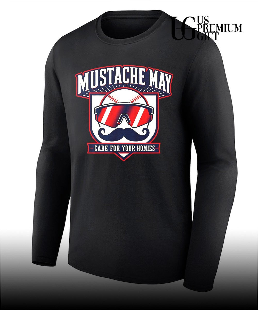 Mustache May Care for Your Homies Atlanta Braves 2026 shirt