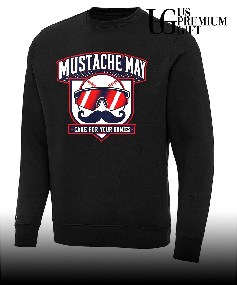 Mustache May Care for Your Homies Atlanta Braves 2026 shirt