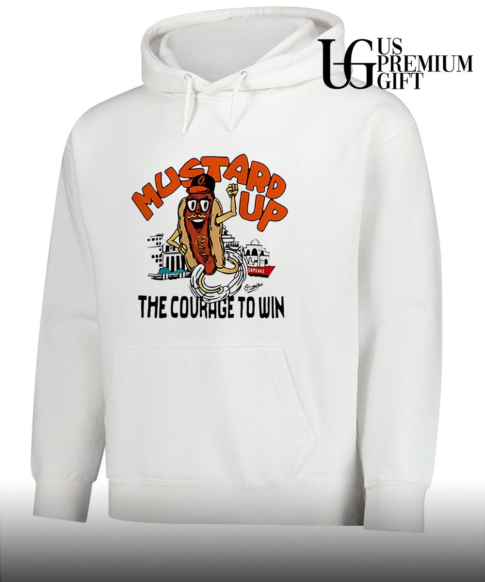 Mustard up the courage to win Baltimore Orioles shirt