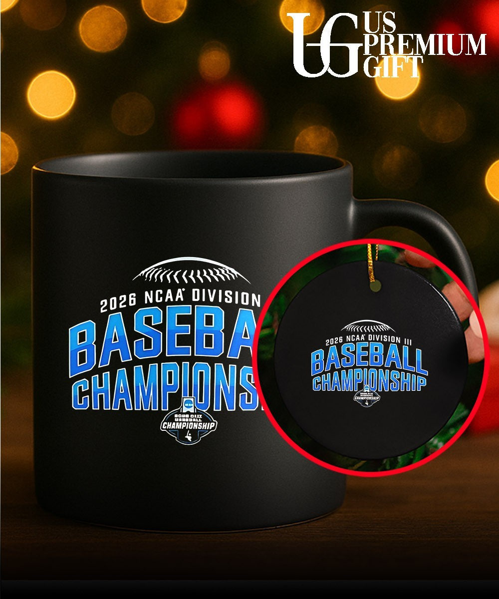 NCAA Division III baseball Championship 2026 Champions Win Here logo shirt