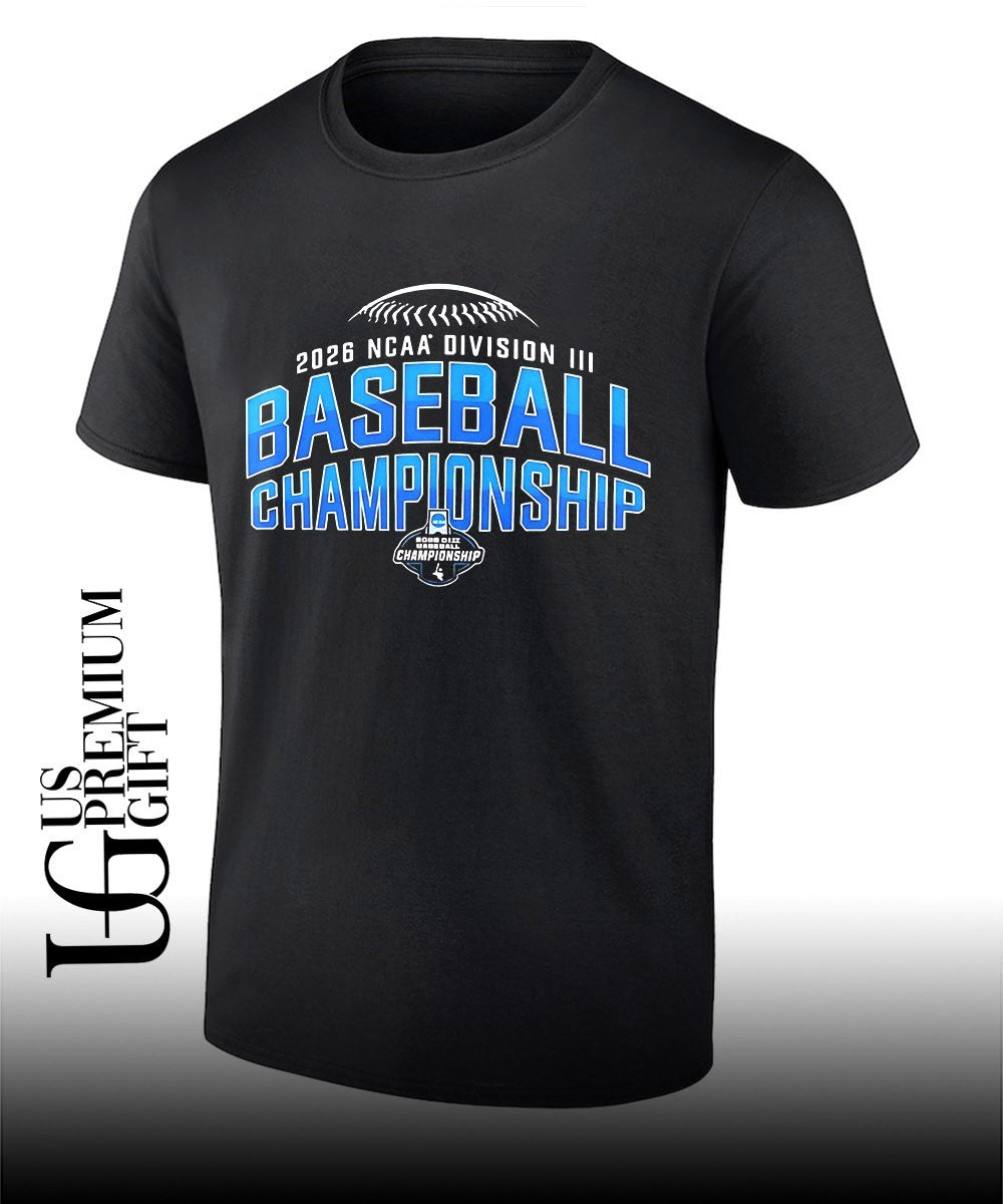 NCAA Division III baseball Championship 2026 Champions Win Here logo shirt