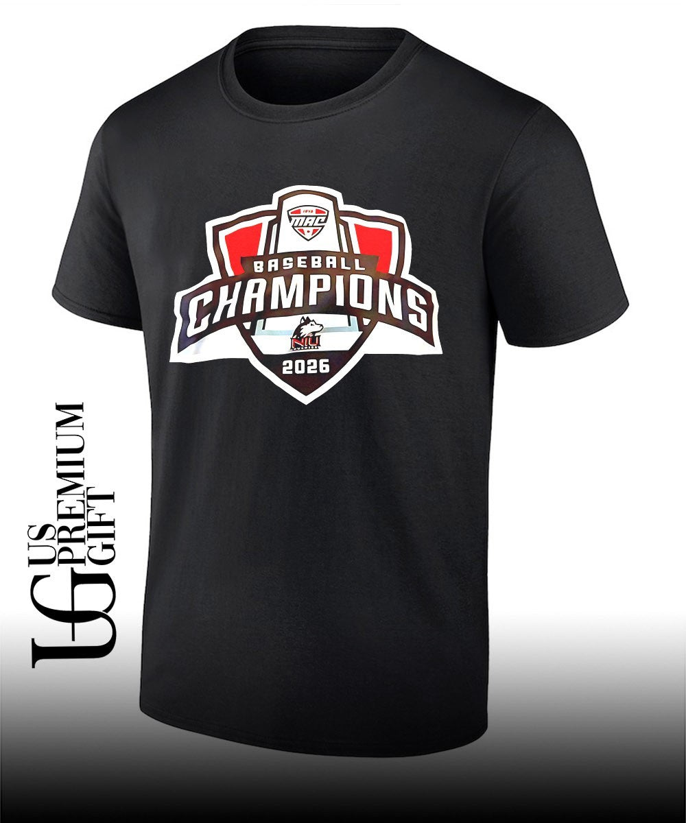 NIU Huskies MAC Baseball Champions 2026 shirt