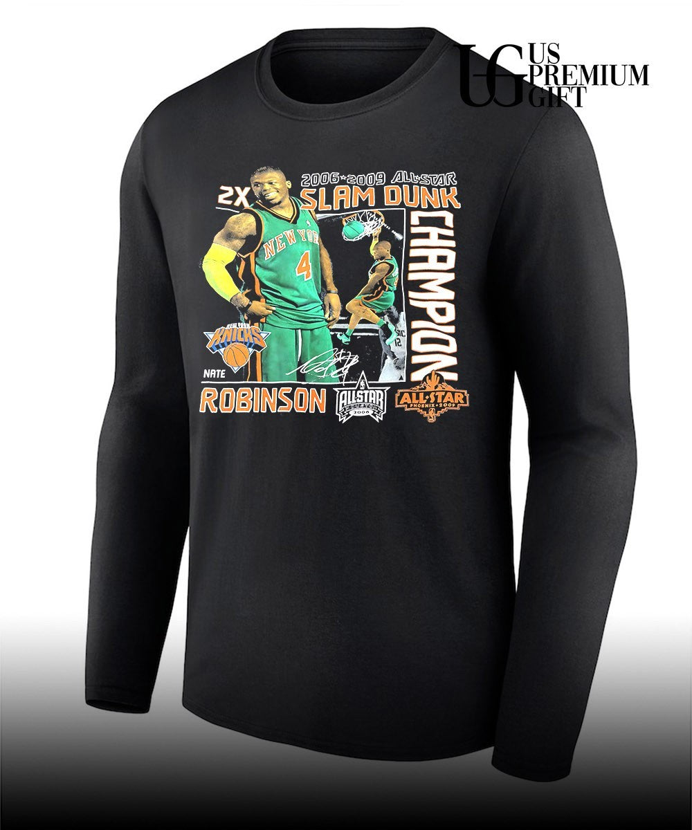 Nate Robinson Slam Dunk Champions All Star 2006-2009 signature shirt