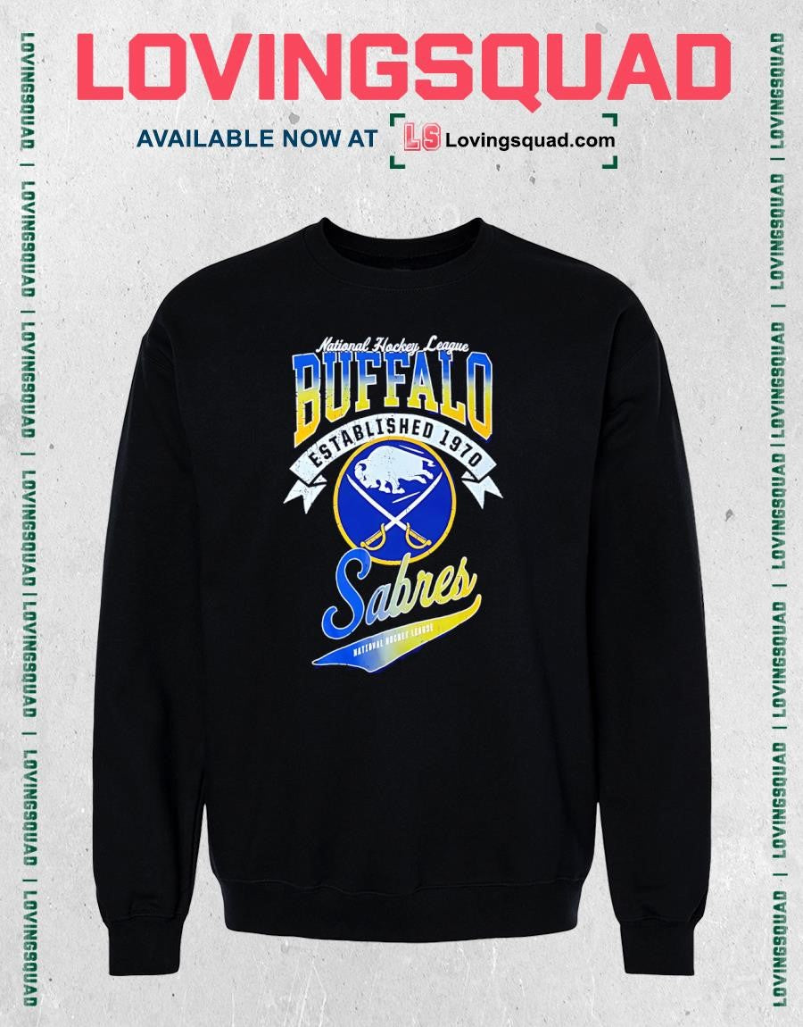 National Hockey League Buffalo Sabres established 1970 shirt