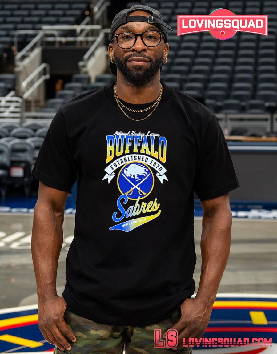 National Hockey League Buffalo Sabres established 1970 shirt