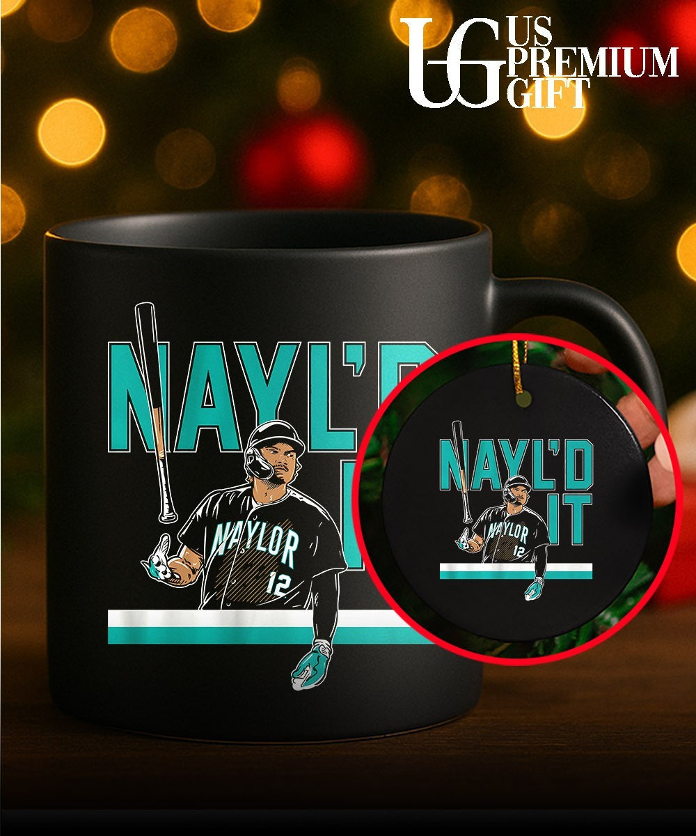 Nayl’d It Bat Flip Josh Naylor Seattle Mariners baseball signature shirt