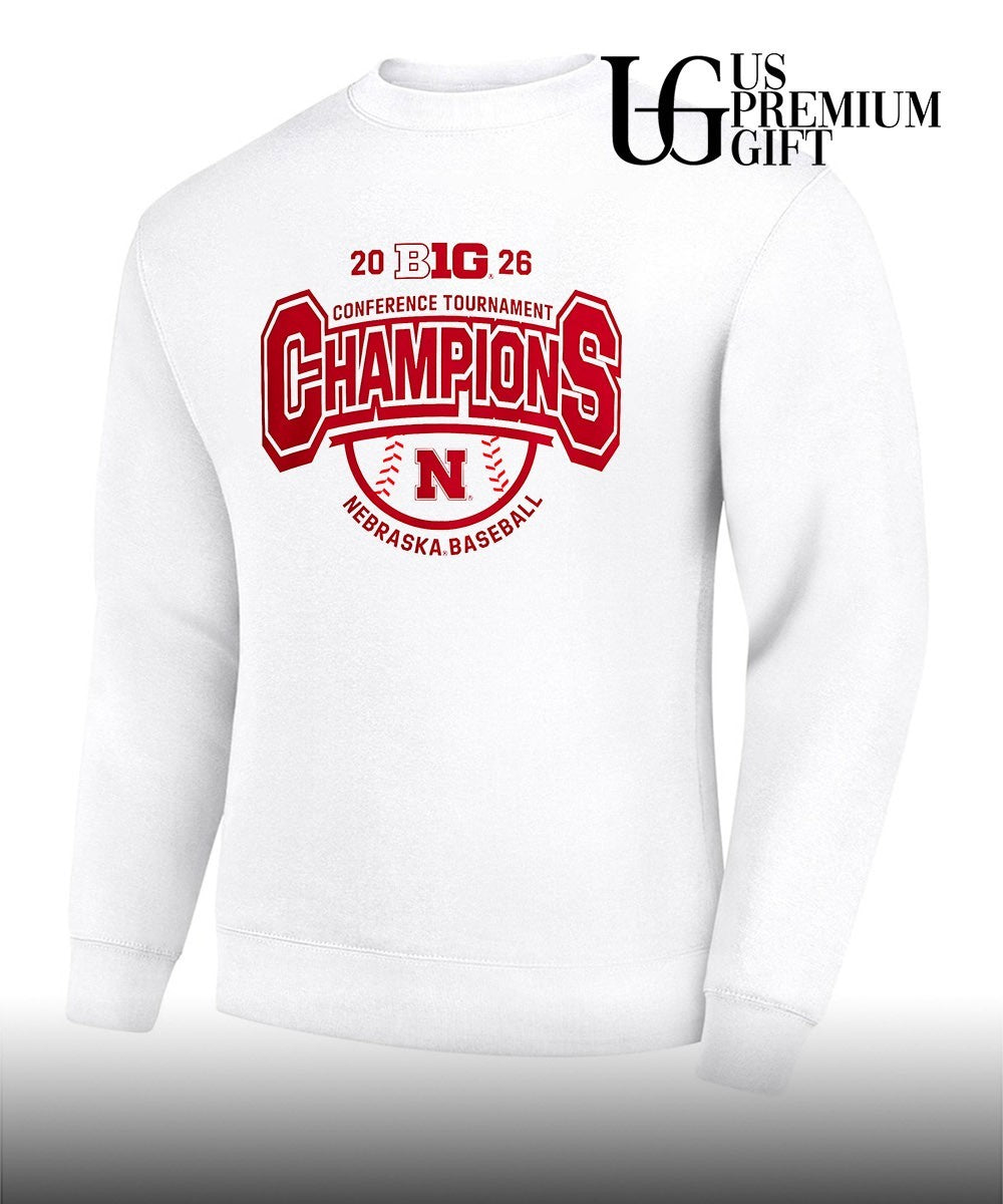 Nebraska Cornhuskers Baseball 2026 Big Ten Conference Tournament Champions shirt