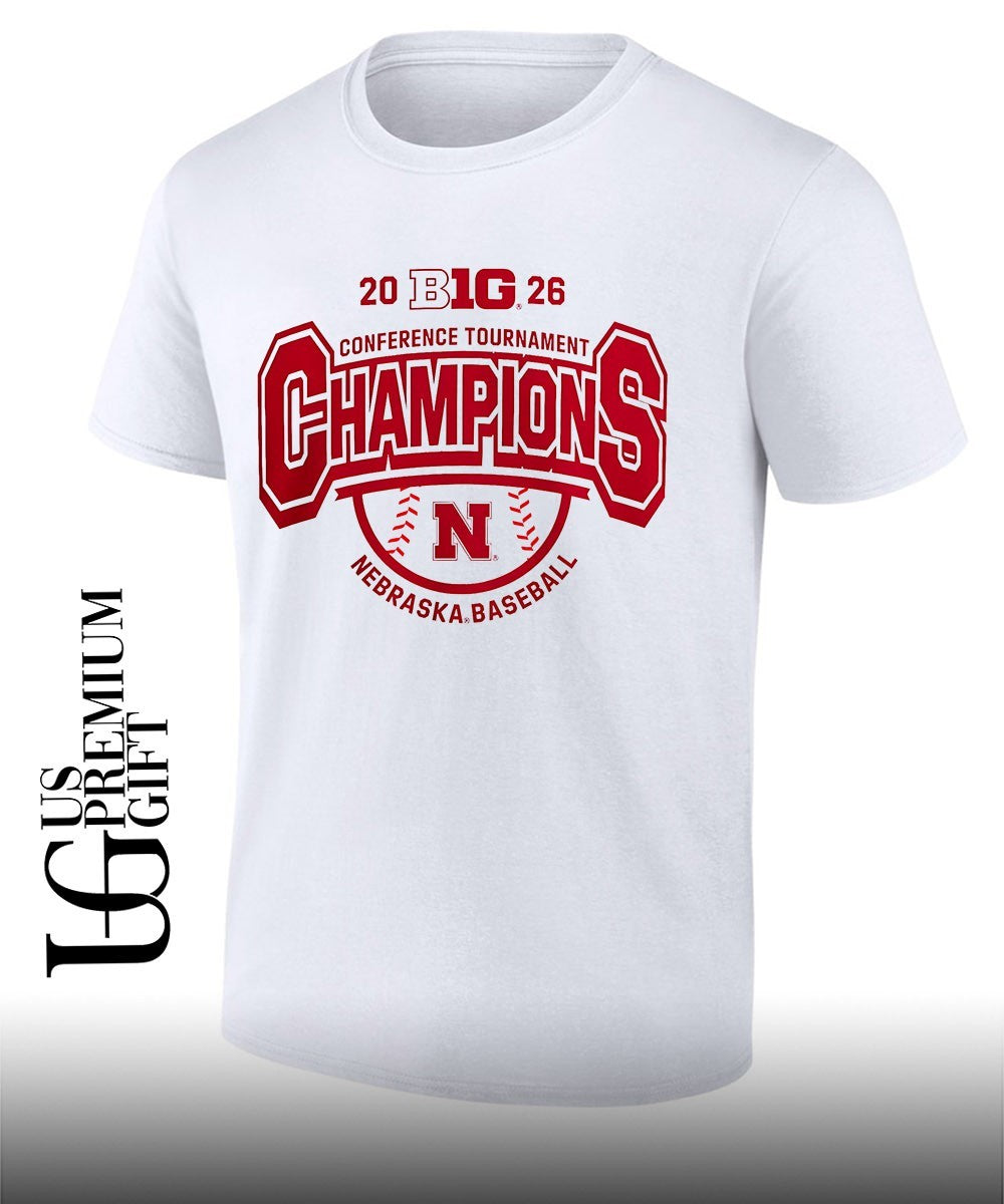 Nebraska Cornhuskers Baseball 2026 Big Ten Conference Tournament Champions shirt