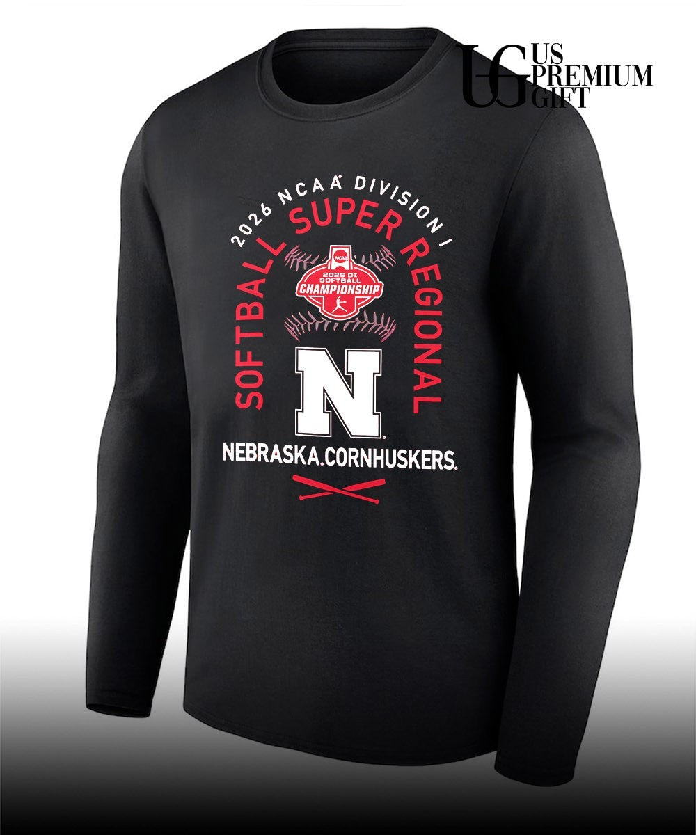 Nebraska Cornhuskers NCAA Division I NCAA Softball Super Regional 2026 shirt