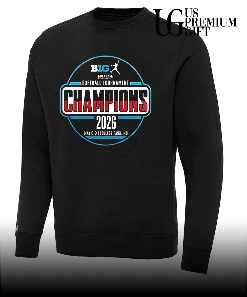 Nebraska Cornhuskers Softball 26 Big Ten Tournament Champions shirt