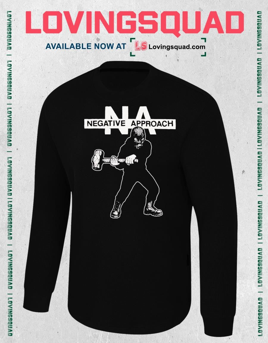 Negative Approach band shirt