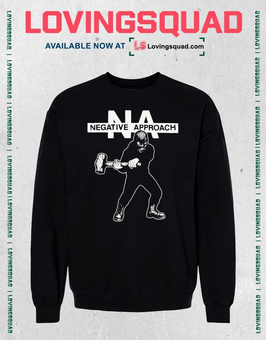 Negative Approach band shirt